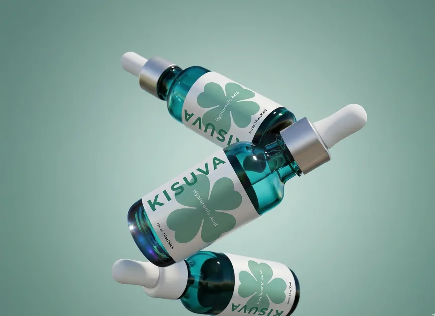Kisuva serum bottles
