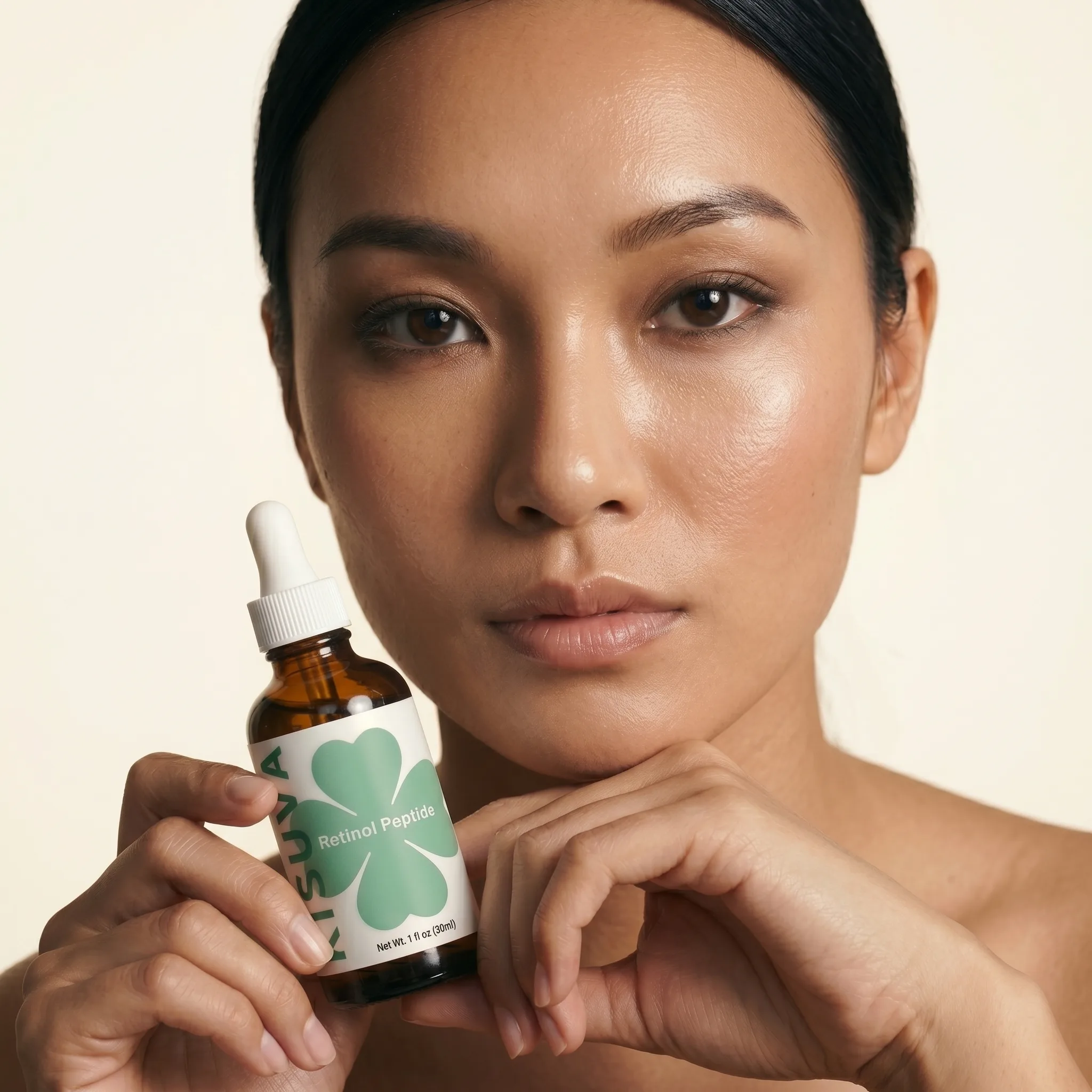 Kisuva Retinol and Peptide Serum - Anti-aging wrinkle reduction